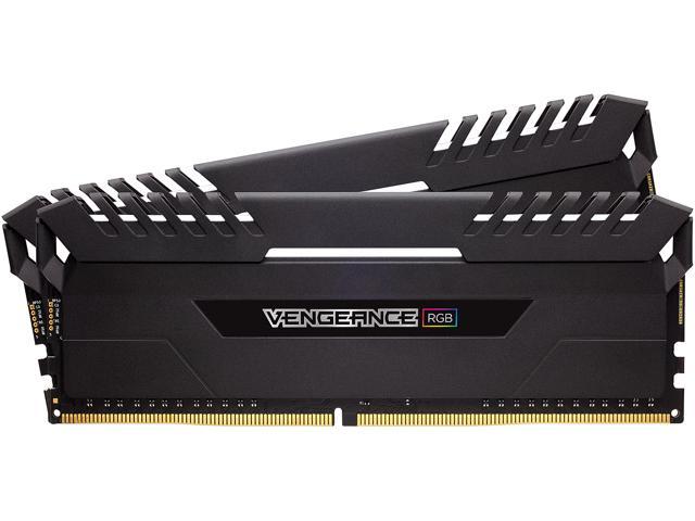 CORSAIR Vengeance RGB 16GB (2 x 8GB) DDR4 3000 (PC4-24000) C15 - Intel 100/200 Series Desktop Memory